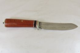 Hand Made Custom Knife by Dr. Robert E Molenaar