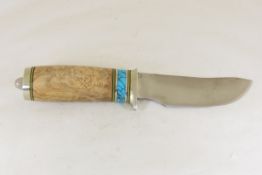 Hand Made Custom Knife by Dr. Robert E Molenaar