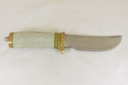 Hand Made Custom Knife by Dr. Robert E Molenaar