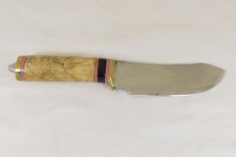 Hand Made Custom Knife by Dr. Robert E Molenaar
