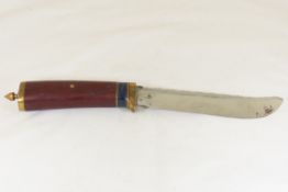 Hand Made Custom Knife by Dr. Robert E Molenaar