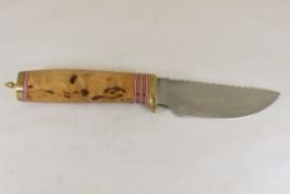 Hand Made Custom Knife by Dr. Robert E Molenaar