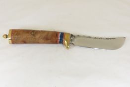 Hand Made Custom Knife by Dr. Robert E Molenaar