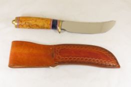 Hand Made Custom Knife by Dr. Robert E Molenaar