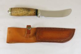 Hand Made Custom Knife by Dr. Robert E Molenaar