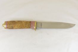 Hand Made Custom Knife by Dr. Robert E Molenaar