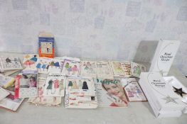 3 Dept. 56 Ornament Hangers, Mid-Century Patterns