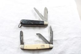 2 Camillus Pocket Knives