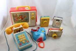 Fisher Price TV, 2 Radios, Camera, Phone, Music