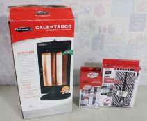 Heater, Window Cleaner & Mesh Doorway