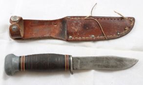 Fixed Blade PAL RH50 Knife in Sheath