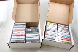 2 Boxes of Vintage Cassette Tapes