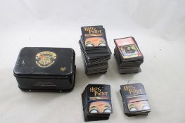 Harry Potter Metal Lunchbox & Collector Cards