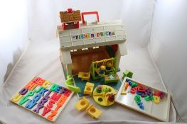 1971 Fisher Price School House, People, & More