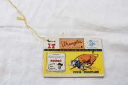 1956 Wrangler Rodeo Blue Bell Comic Book #17