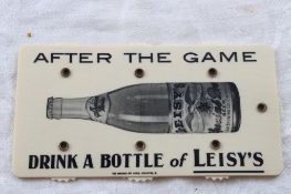 Vintage After the Game Leisy's Beer Score Card