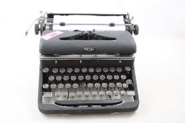 Royal Quiet Deluxe Portable Typewriter
