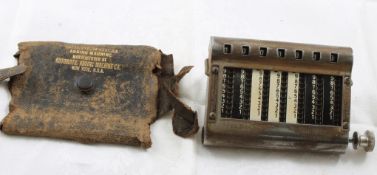 Golden Gem Automatic Adding Machine N.Y. USA