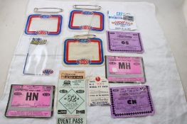 Vintage NHRA Drag Racing Crew Ephemera