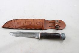 RH PAL #36 Fixed Blade Knife in Leather Sheath