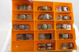 Aurora Cigar Box Toy Cars in Tray
