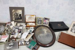 Large Lot Antique Photos Framed & Unframed
