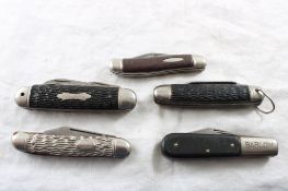 5 Imperial Pocket Knives