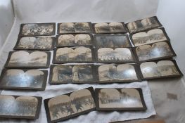 19 WW1 Stereoview Cards
