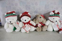 1980's Santa Bears & Kris Krinkles w/Tags