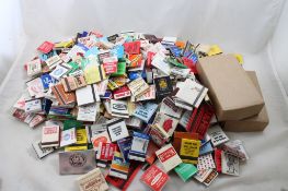 Box Full of Old Advertising Matchbooks