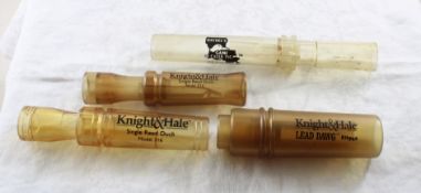3 Knight & Hale & 1 Haydel's Game Calls