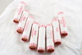 8 Rolls Uncirculated Pennies 2009 D