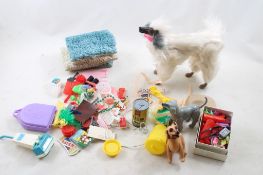 Barbie Dog & Other & Dollhouse Accessories
