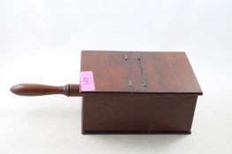 Old Wooden Club Voting Ballot Box