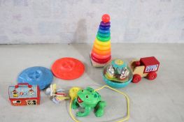 Keds Flying Saucers Frisbees, Fisher Price Toys
