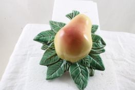 McCoy Pottery Pear Wall Pocket Planter