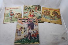 4 Antique Children's Books