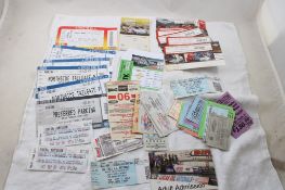 Drag Racing Ephemera Ticket Stubs Autograph
