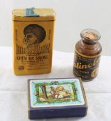 3 Black Americana Satinola, Chew/Smoke, Cards