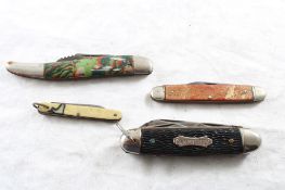 4 Pocket Knives