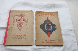 2 WW1 Officers' Cadet Battalion Booklets