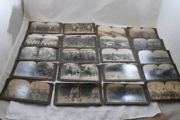20 WW1 Stereoview Cards