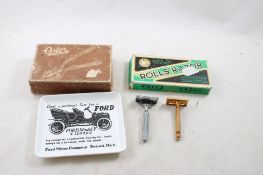 Gillette, Rolls, Eveready Razors, Oster Clippers