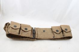 WW1 Military Ammunition Belt