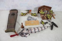 Cuckoo Clock, Mandolin, Umbrella, Dominoes More