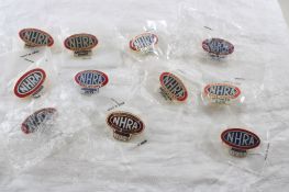 11 NHRA National Drag Racing Pins