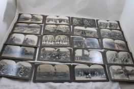20 WW1 Stereoview Cards