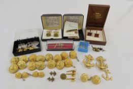 Men's Accessories, US Navy Buttons & Military Pins