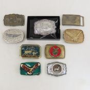 Wildlife Belt Buckles, Eagles, Deer & more