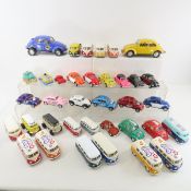 Volkswagen Beetle & Mini-Bus Diecast